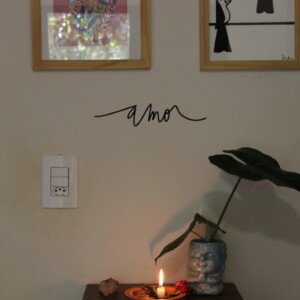 Amor – adesivo de parede