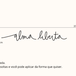 Alma liberta – adesivo de parede